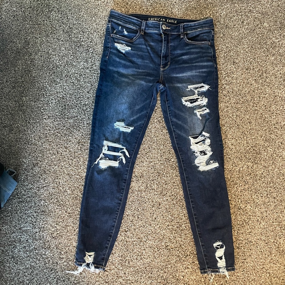 AE Jeggings Crop Size 12 Long